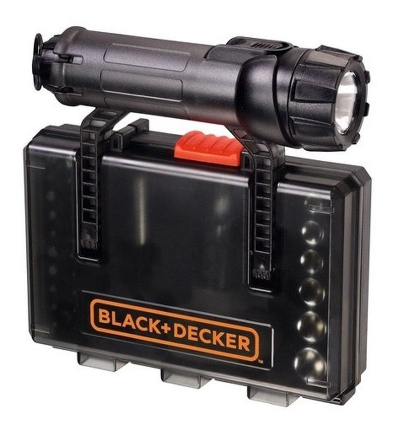 Set Atornillar 30 Pzs Con Linterna Led Black+decker A7224-xj-4