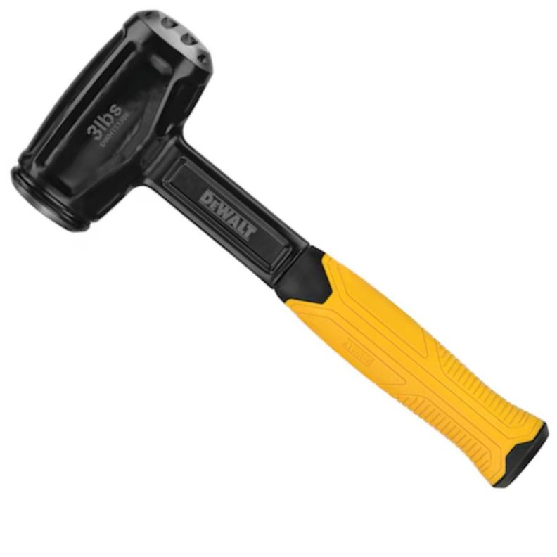 Combo Martillo Mazo Perforador De Acero 1,36kg Dewalt Dwht51388-1