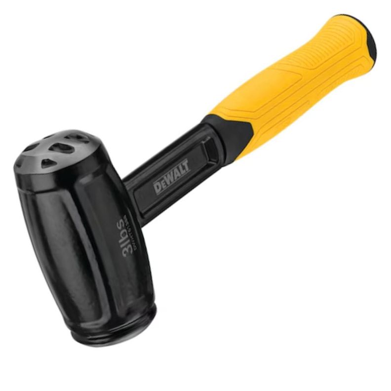 Combo Martillo Mazo Perforador De Acero 1,36kg Dewalt Dwht51388-3