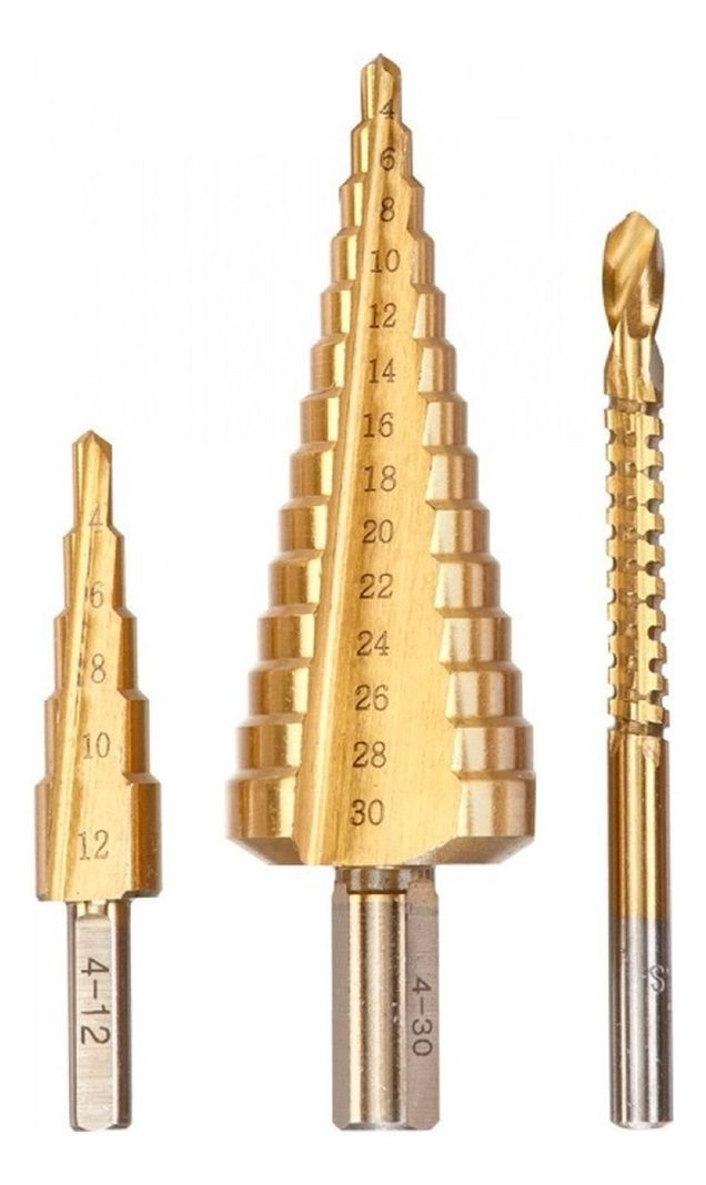 Set De Brocas Escalonadas 3pz Kwb 525890-1