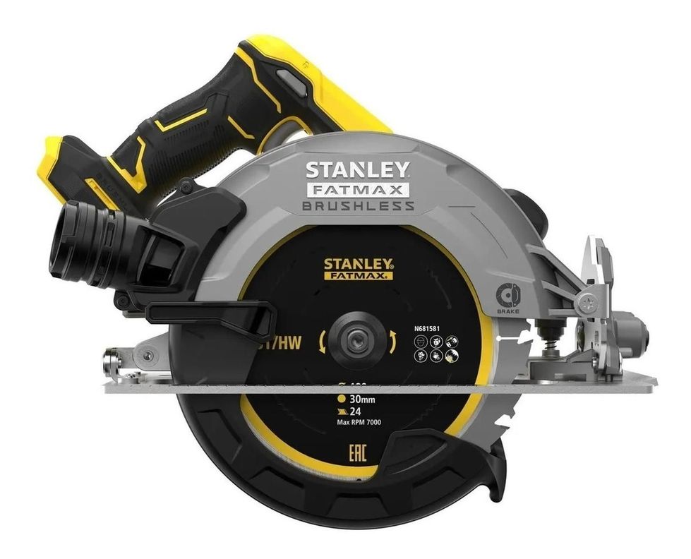 Sierra Circular 7-1/4 Inal. 20v Stanley +2bat+ Carg+ Maleta-2