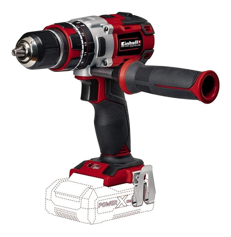 Taladro Percutor Inalambrico Einhell Te-cd 18/48 Li-i Solo-0