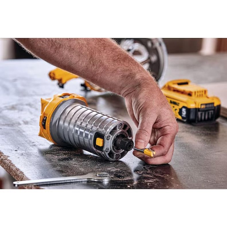 Fresadora Inalambrica Dewalt Dcw600b 20v Xr Brushless - C/en-4
