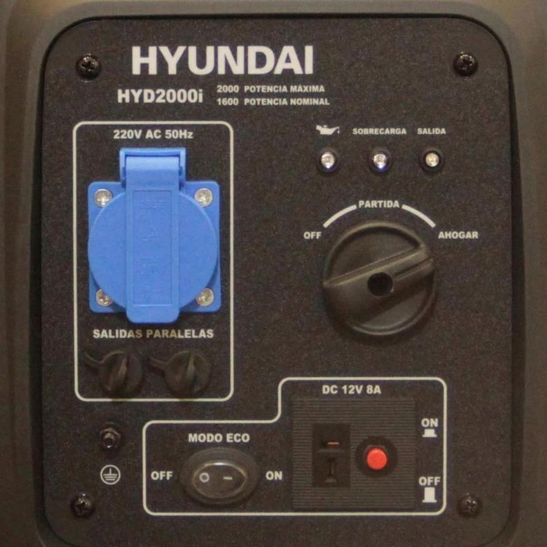 Generador Inverter Digital Hyundai 82HYD2000I - 2.000 Watts-2