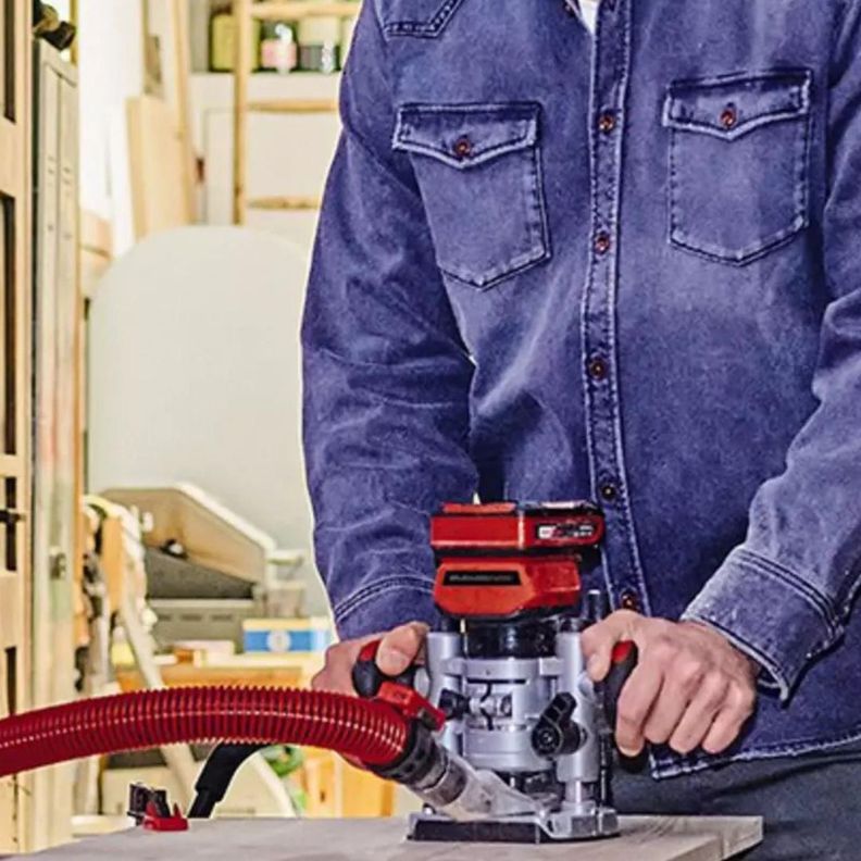 Set Fresadora Inal. Einhell TP-RO 18 Set Li BL - Sin Baterías-2