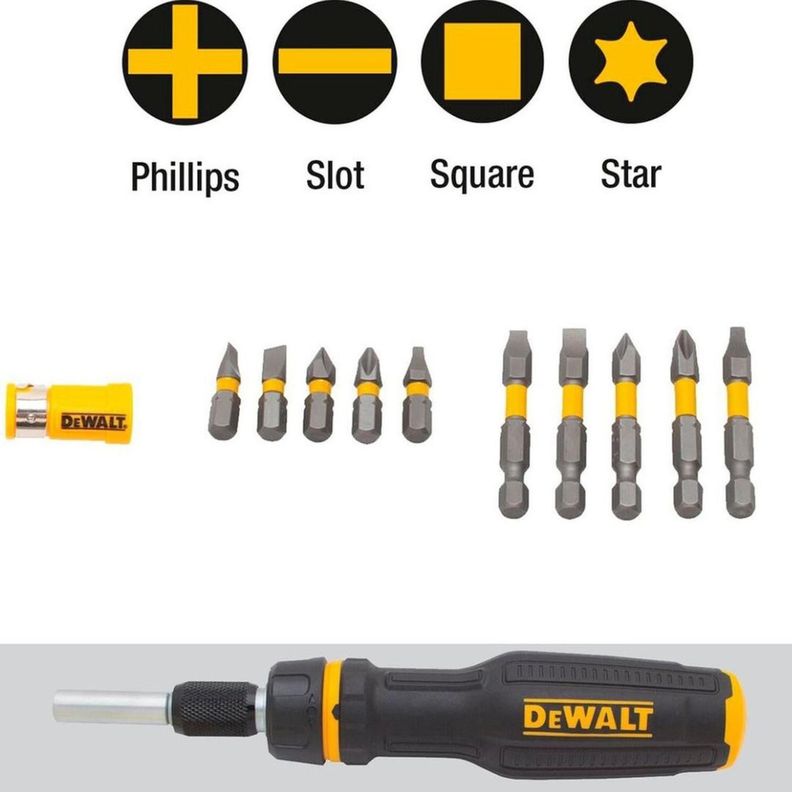 Set Destornillador Telescopico Y Puntas Dewalt Dwht66567 Max-3