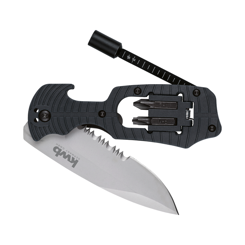 Cuchillo Plegable + Portapuntas Acero PH KWB 49016620-1
