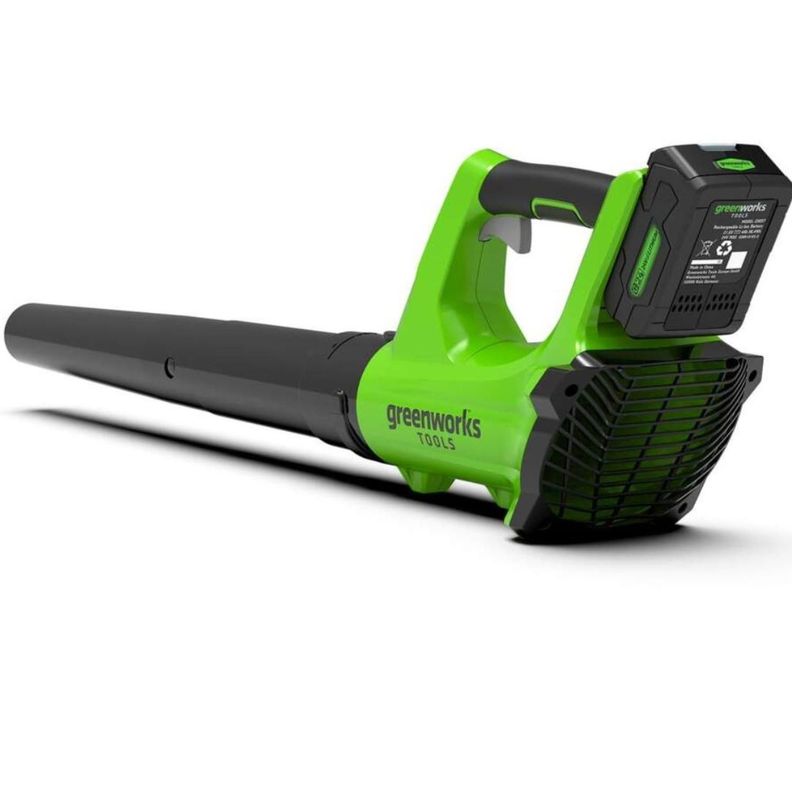 Soplador Inal. Greenworks 24V + Carg y Bat 2.0 AH - 2402207UAVT-0