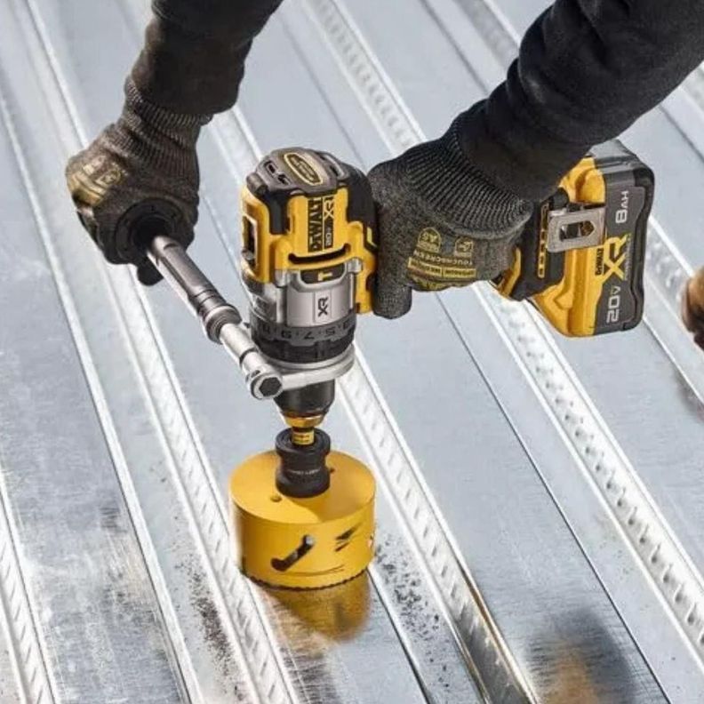 Taladro percutor 1/2" 20V XR Dewalt DCD1007B - Sin baterías-5