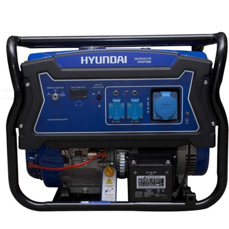 Generador Eléctrico a Gasolina 2200W Hyundai 82HYG3050-4