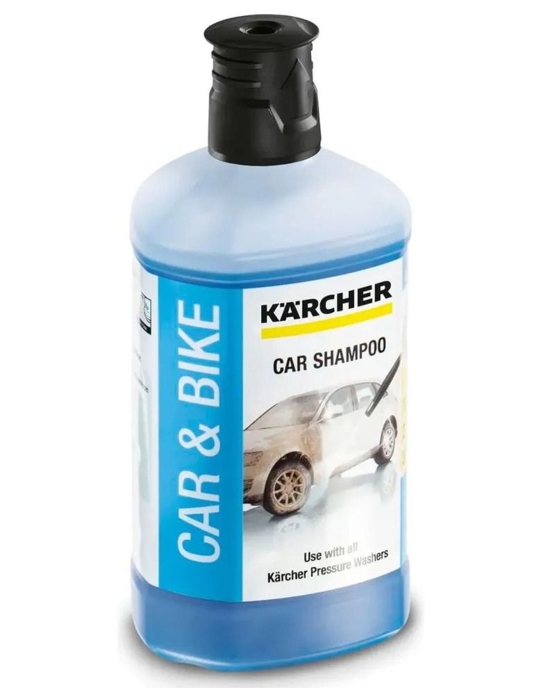 Shampoo Para Autos 3 En 1 Karcher Rm 610 1lts Celeste 1 Kg