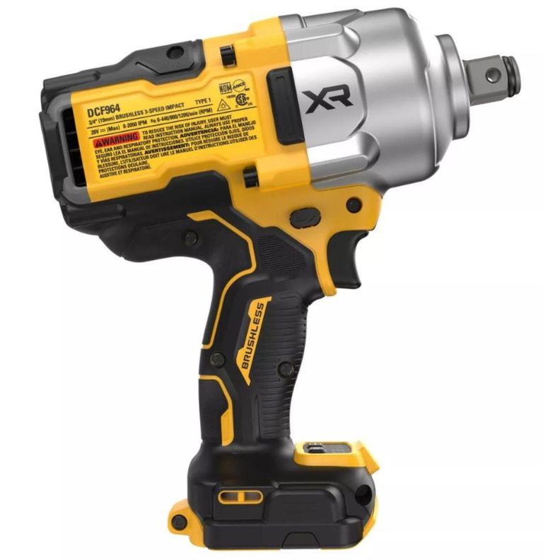 Llave impacto Inal. 20V - 3/4 Pulg. Dewalt DCF964B-B3 - Sin Baterías-3