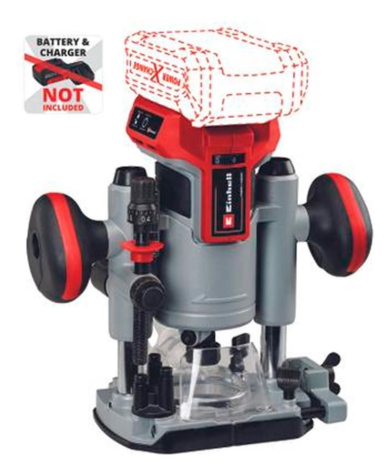 Fresadora Inalámbrica Einhell Tp-ro 18 Li Bl Sin Baterías-0