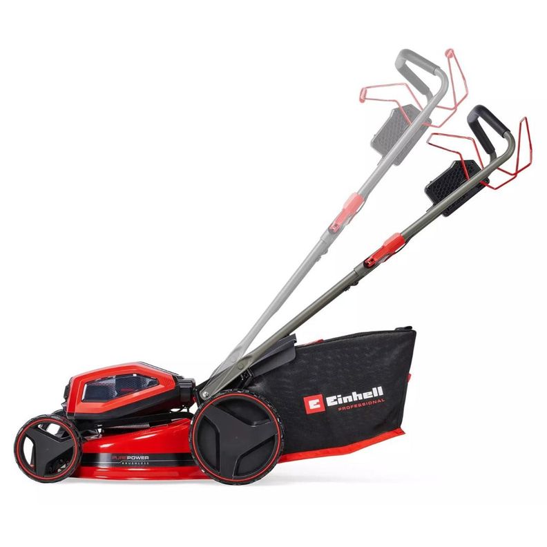 Kit Cortacesped 4x4 Inal. Einhell Gp-cm 36/47bl + Carg Y Bat Rojo