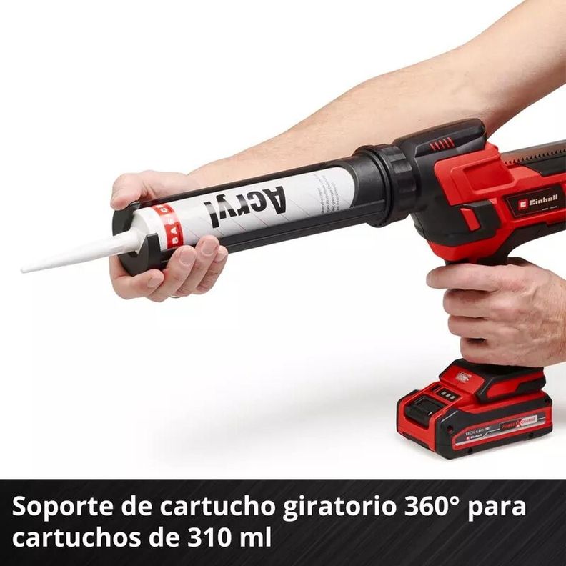 Pistola Calafatera Inalámbrica Einhell Te-sg 18/10 Li - Solo-2