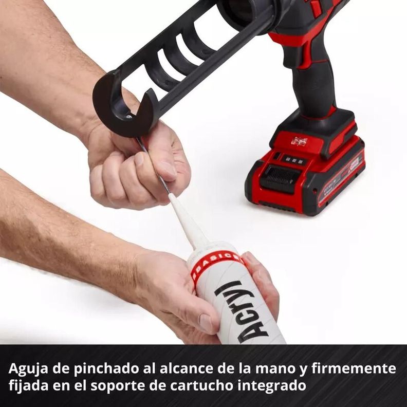 Pistola Calafatera Inalámbrica Einhell Te-sg 18/10 Li - Solo-5