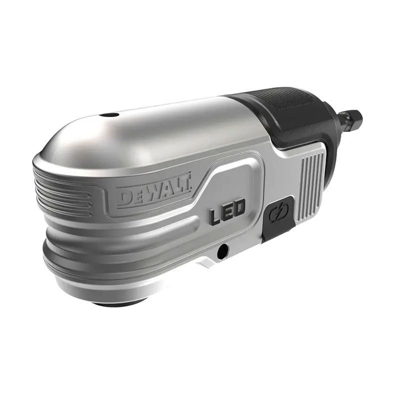 Adaptador De Angulo Recto Modular Iluminado Dewalt DWALRAFT Gris