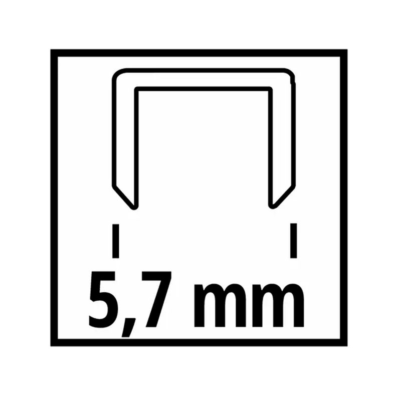 Corchetes 5,7x19mm - 3.000 Und Engrapadora Einhell-1