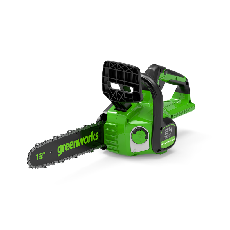 Motosierra Inal. 12" Greenworks 24V + Carg Y Bat 4.0 AH - 2007007VB-0