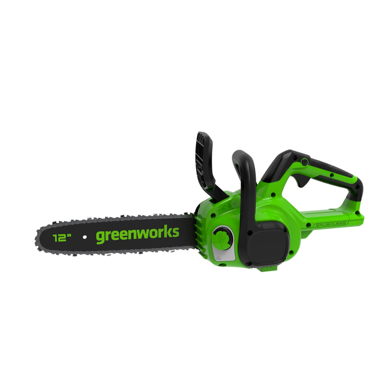 Motosierra Inal. 12" Greenworks 24V + Carg Y Bat 4.0 AH - 2007007VB-2