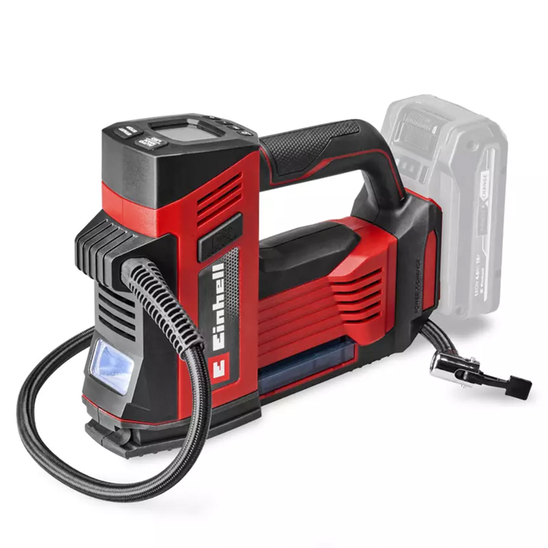 Compresor de Aire Inal. Einhell CE-CC 18/23 D Li - Sin Baterias Rojo 2 Kg