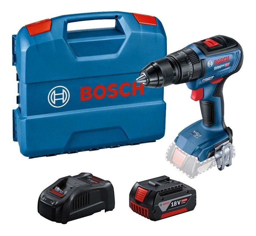 Kit Taladro Percutor Bosch Gsb 18v-50 1 Bat 5ah-0