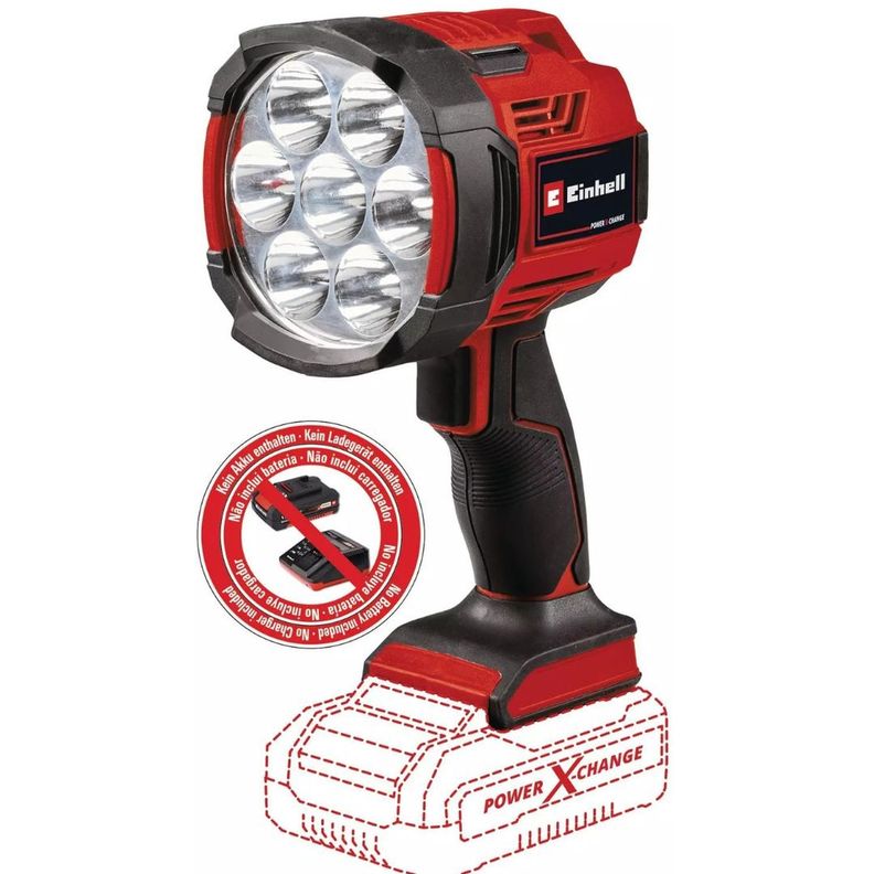 Linterna Inal. Einhell TE-CL 18/2500 Li - Sin Baterías-1