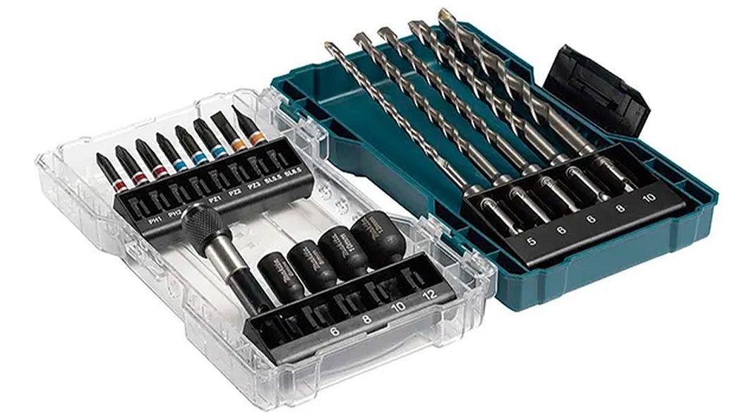 Set Brocas Sds Plus, Puntas Y Dados Makita 18 Piezas E-07026-0