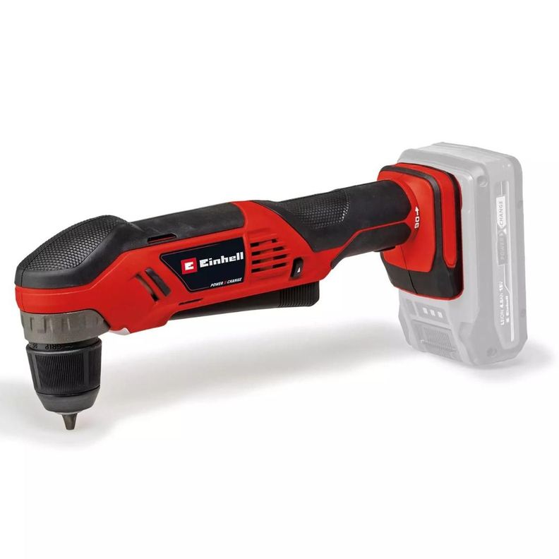 Kit Taladro Angular Einhell Te-ad 18 + Carg Y Bat 2,5 Ah-4