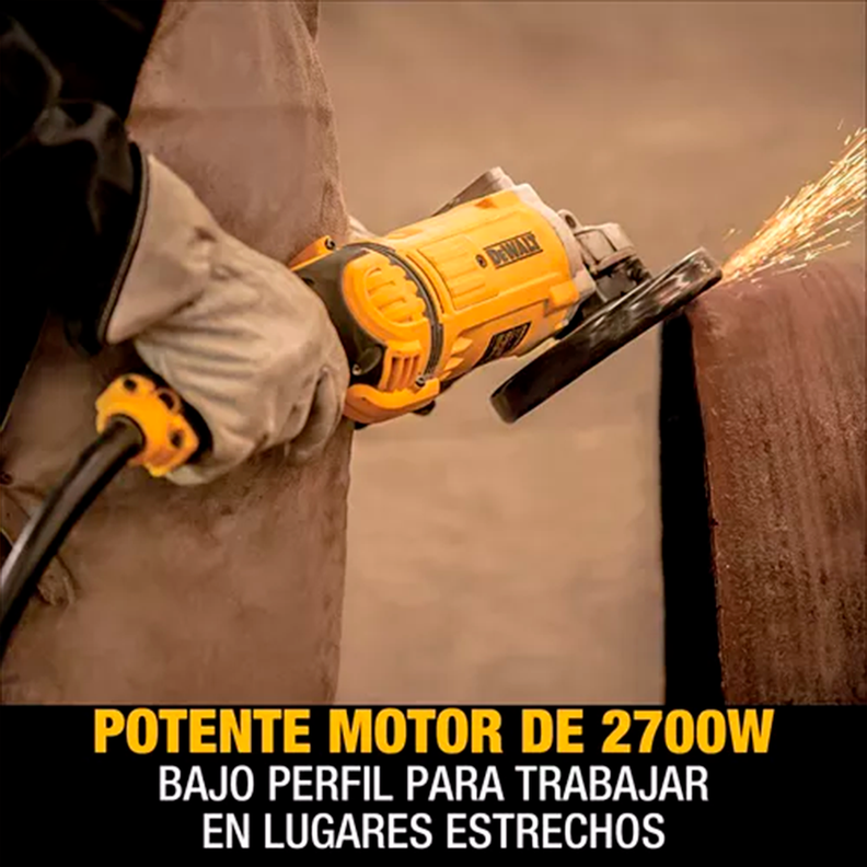 Esmeril Angular 7" 2700W Dewalt DWE4577-B2C-5