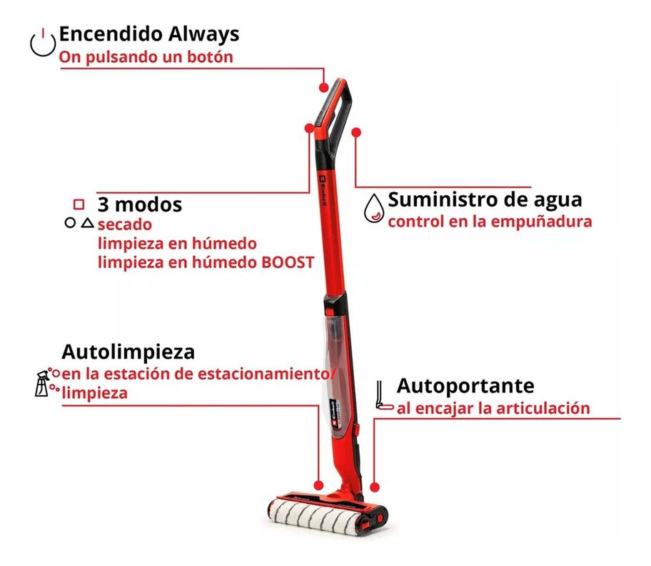 Limpiador De Suelos Inal. Einhell Cleanexxo - Sin Batería-1