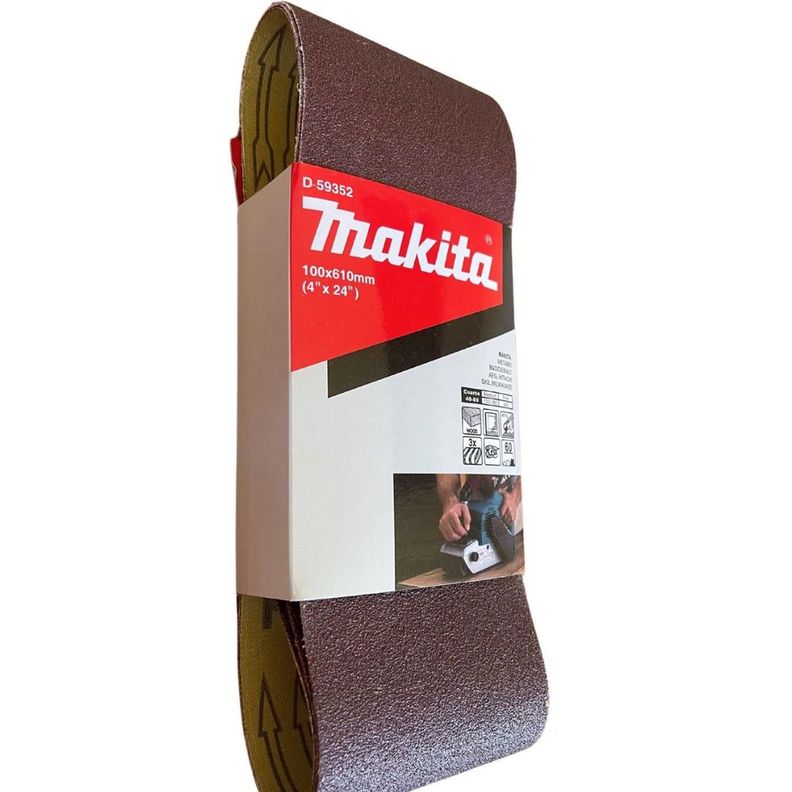 Lija De Banda 4X24" Grano 60 Makita D-59352-2