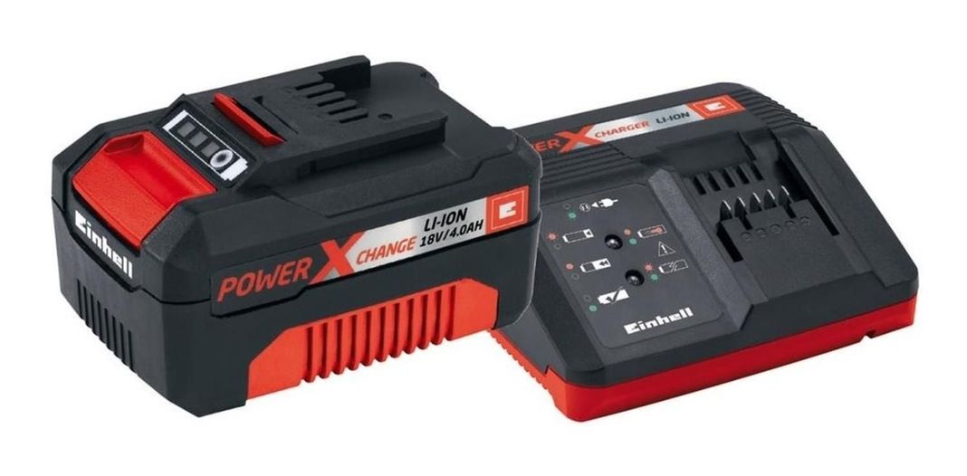 Kit Batería 4 Ah Y Cargador 18v, Power X-change-0