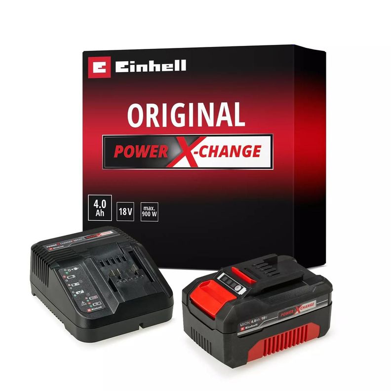 Kit Batería 4 Ah Y Cargador 18v, Power X-change-1