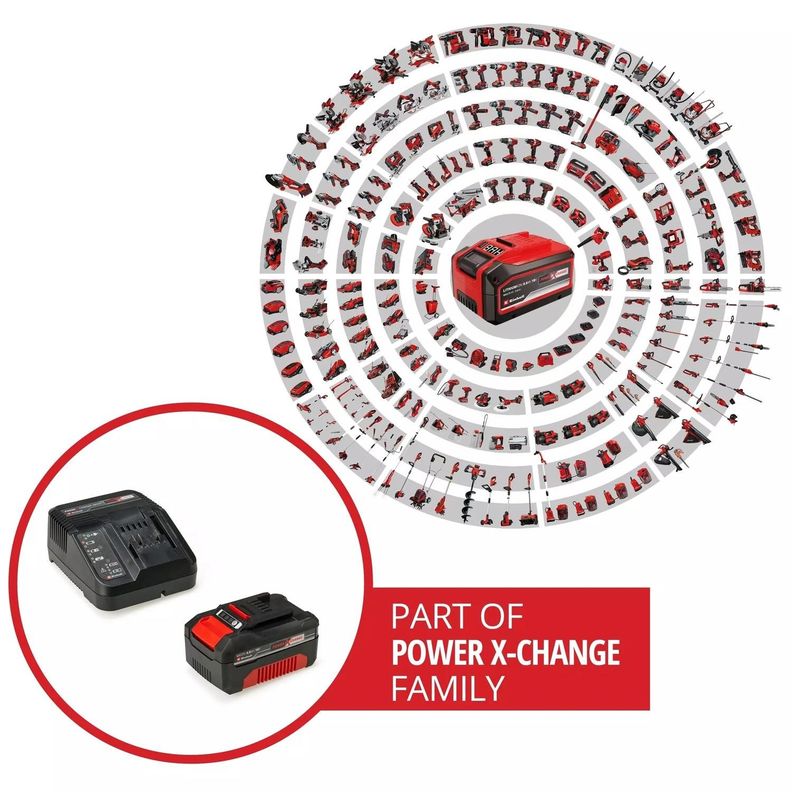 Kit Batería 4 Ah Y Cargador 18v, Power X-change-2