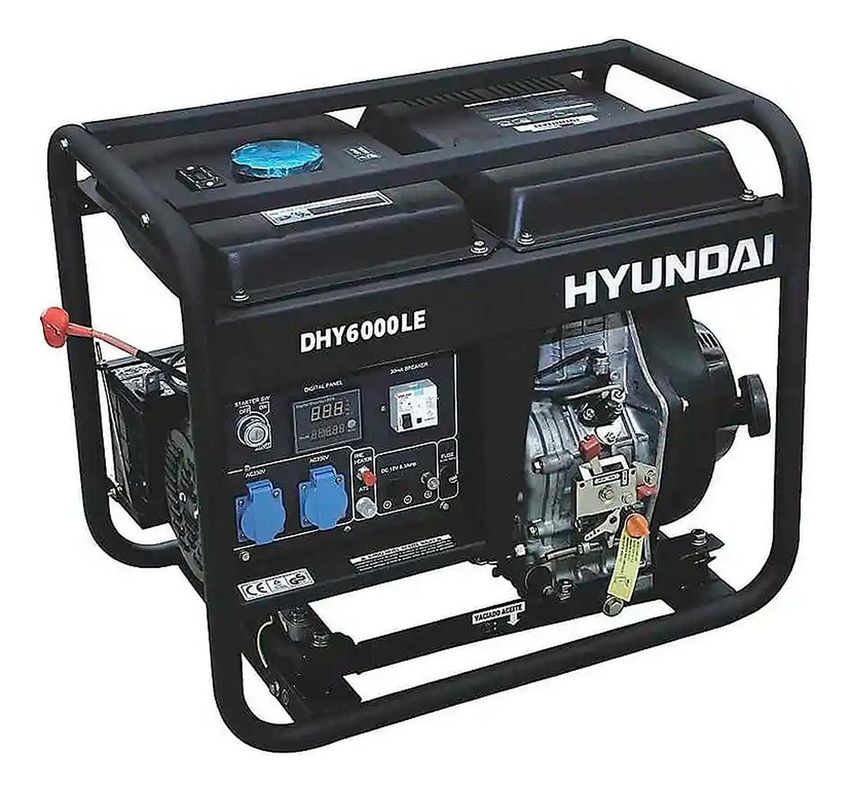 Generador Diesel Hyundai 78dhy6000le - 5.500 W-0