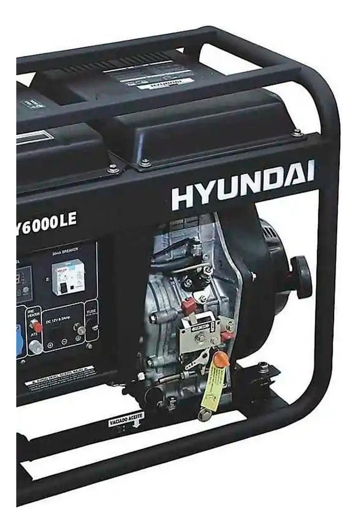 Generador Diesel Hyundai 78dhy6000le - 5.500 W-2