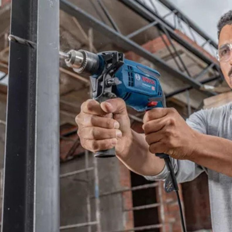 Taladro Percutor Bosch Gsb 13 Re 750w 220v Maletín-1