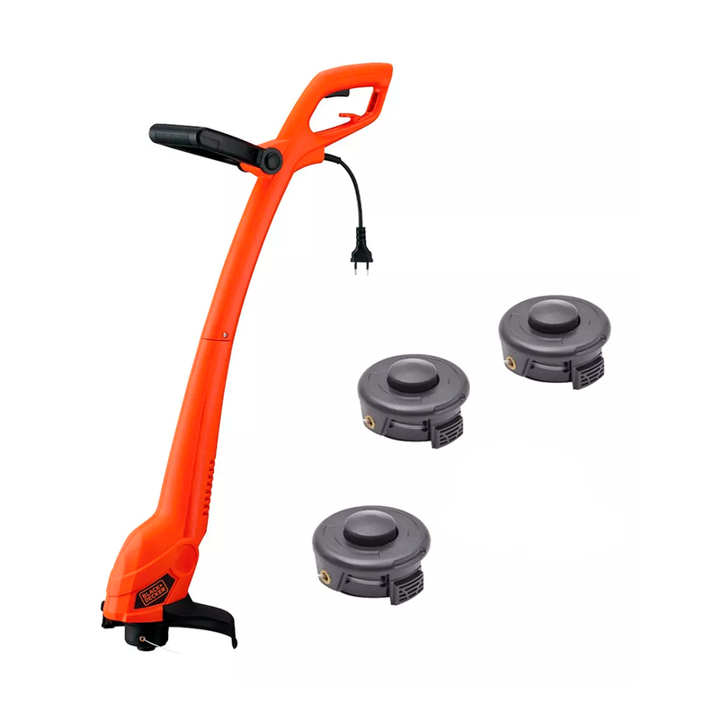 Orilladora de Pasto Black+Decker GL350-B2C + 3 Carretes-0