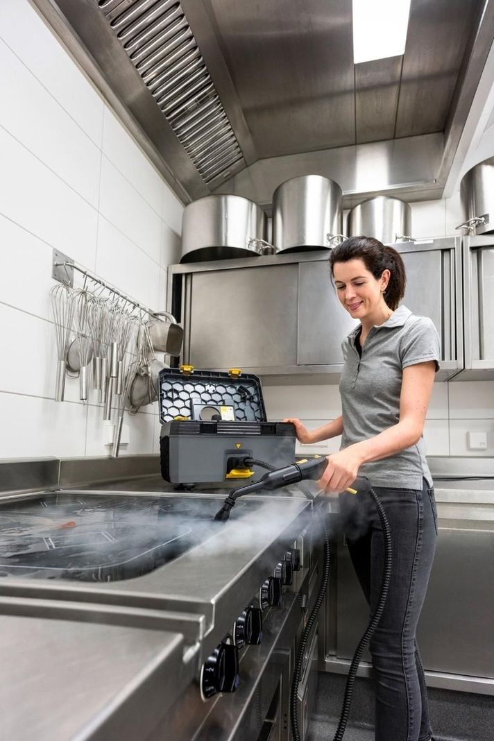Limpiadora A Vapor Profesional Karcher Sg 4/2-4