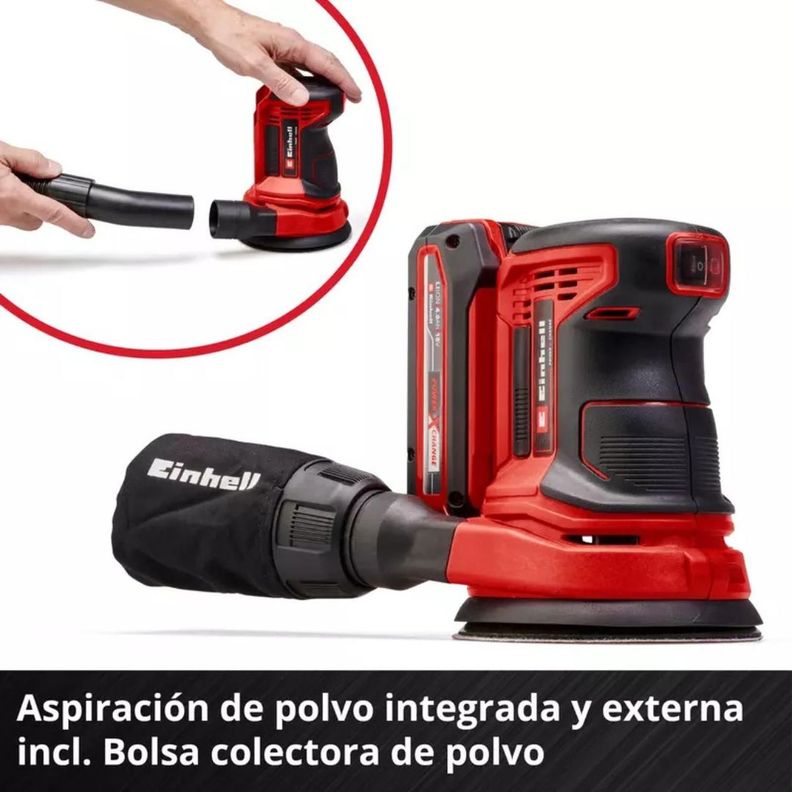 Lijadora Excentrica Einhell Te-rs 18 Li - Sin Baterías-3
