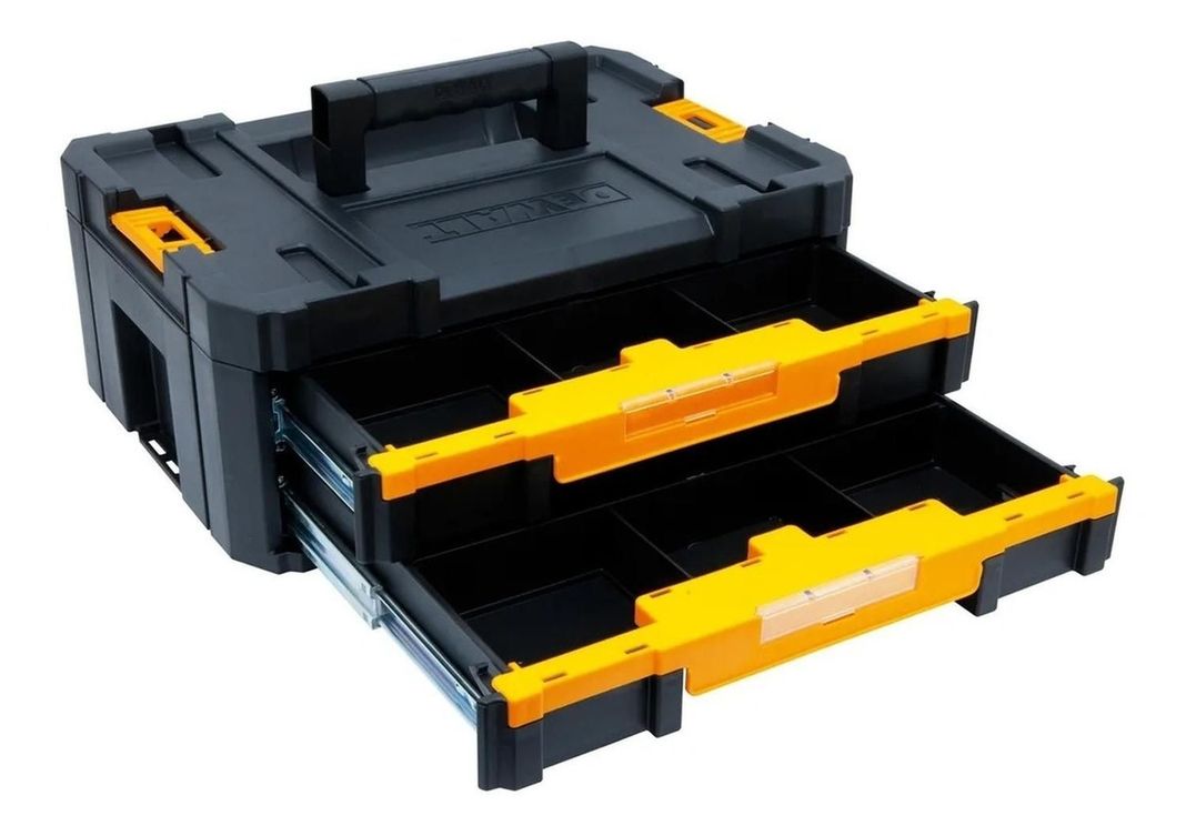Caja Con Doble organizador 7.5kg Tstak Dewalt Dwst17804-3