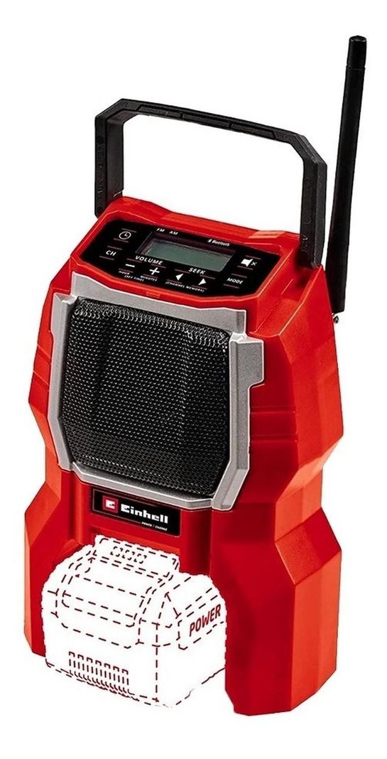Radio Inalámbrica Einhell Tc-ra 18 Li Bt Sin Batería-0