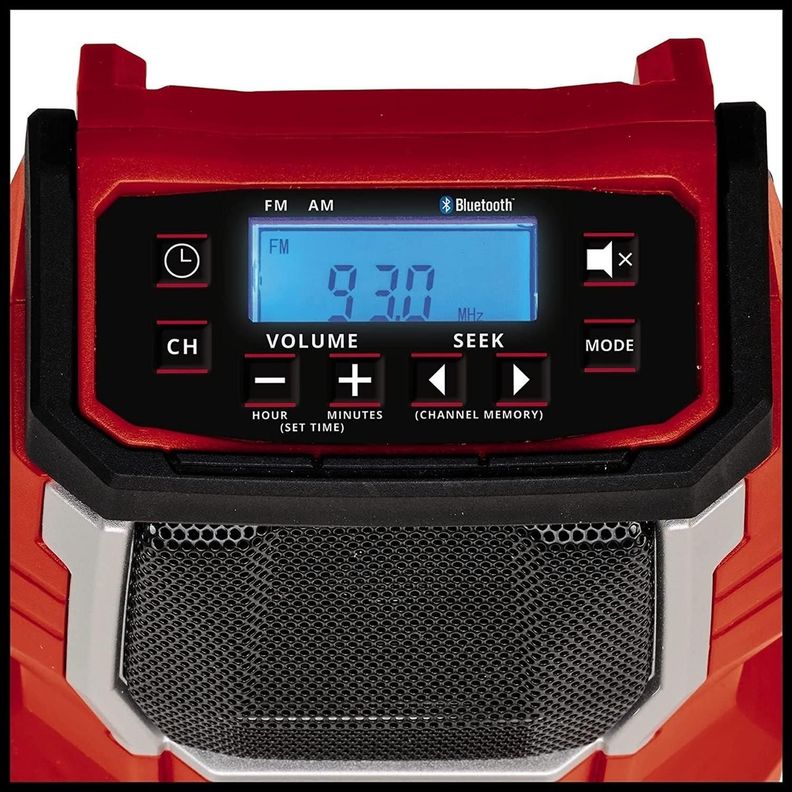 Radio Inalámbrica Einhell Tc-ra 18 Li Bt Sin Batería-2