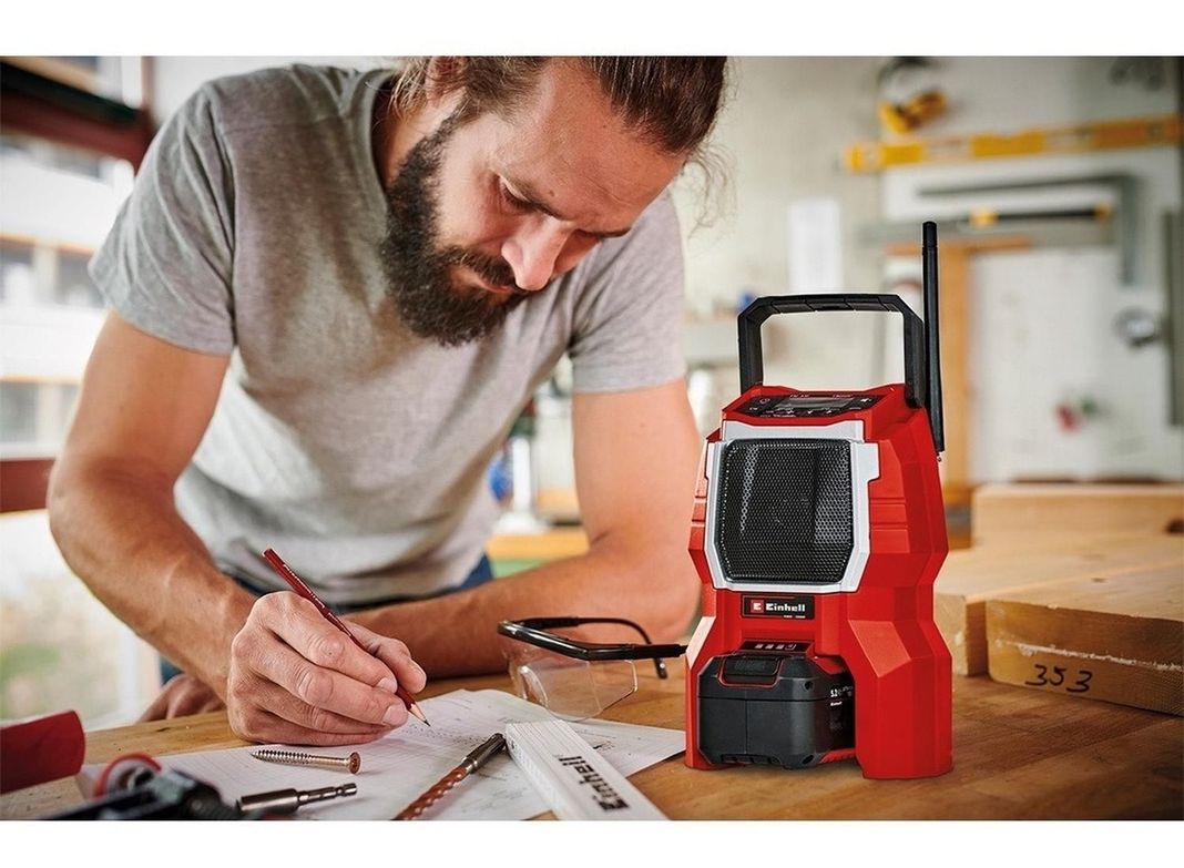 Radio Inalámbrica Einhell Tc-ra 18 Li Bt Sin Batería-3