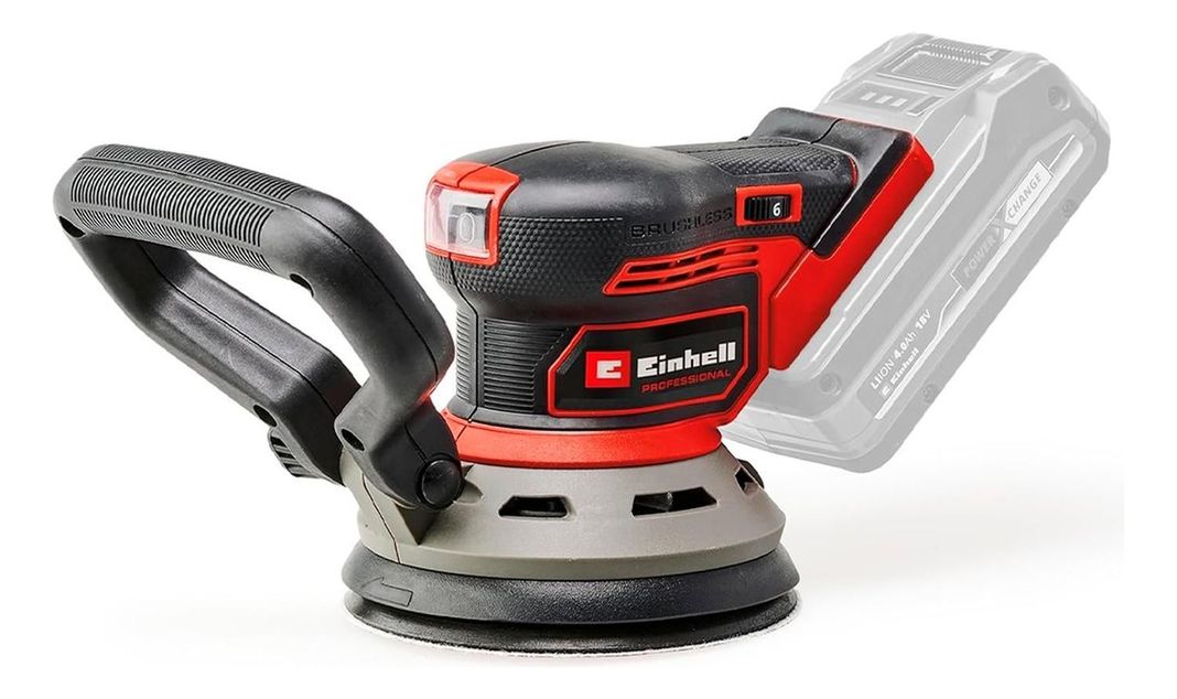 Lijadora Rotorbital Inal. Einhell Tp-rs 18/32 Bl - Sin Bat. Rojo 1 Kg