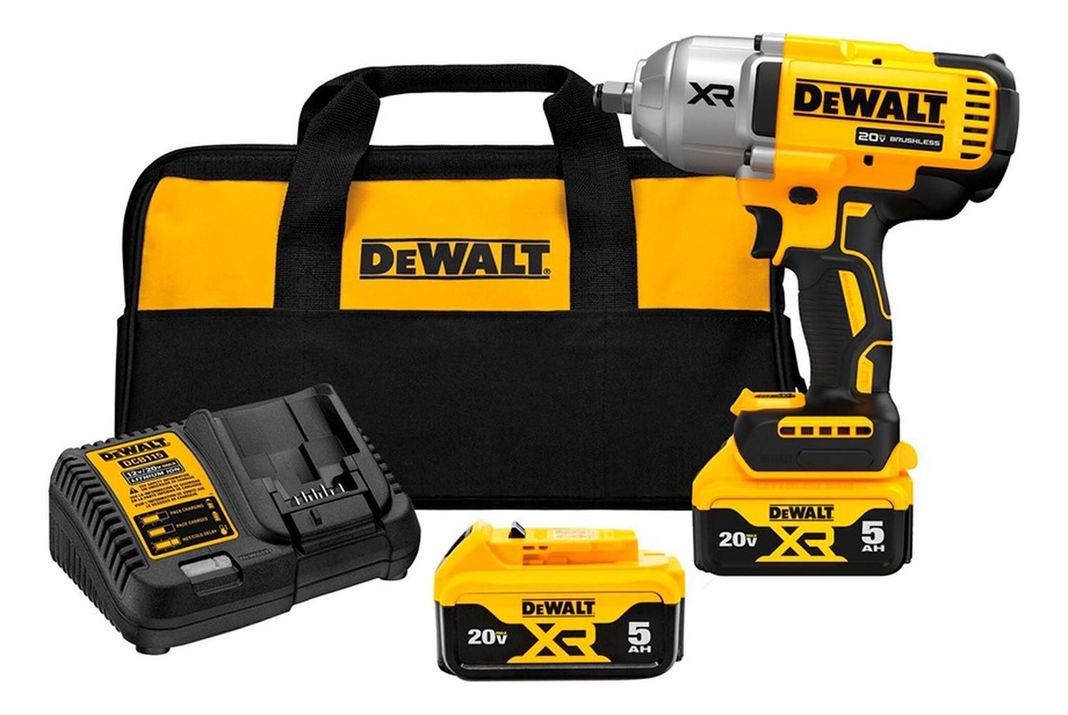 Kit Llave De Impacto 1/2 20v Brushless Dewalt Dcf900p2-b2-0