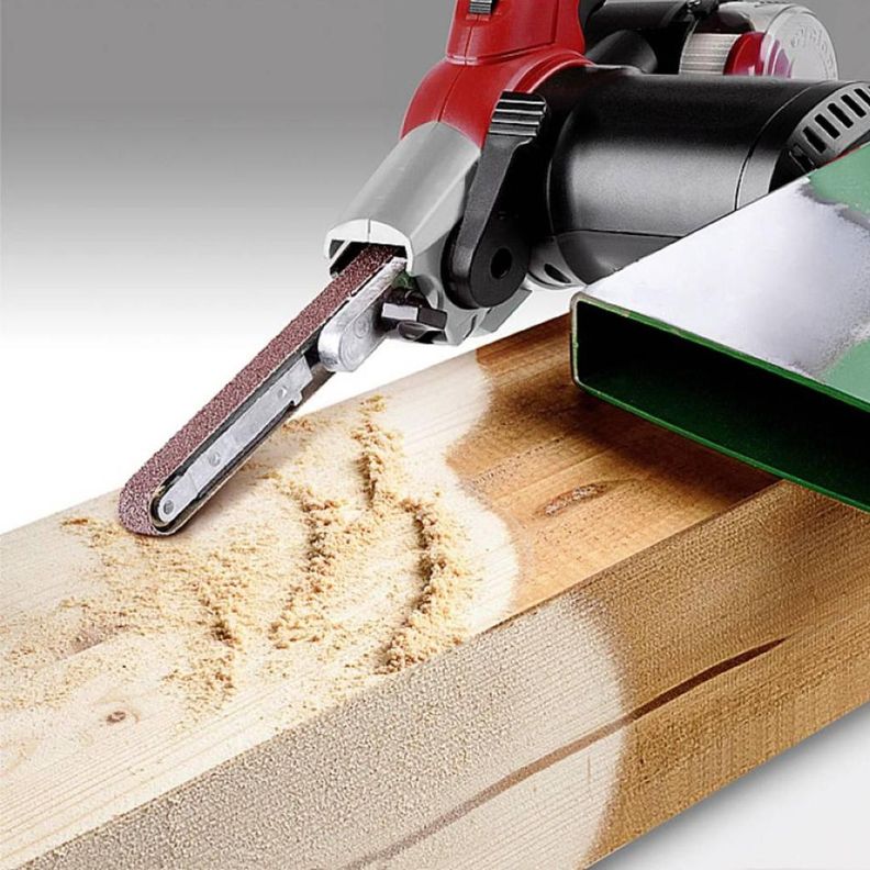 Set 3 Lijas Abrasivas 13X457MM Grano 100 para Einhell TE-BF 18-2
