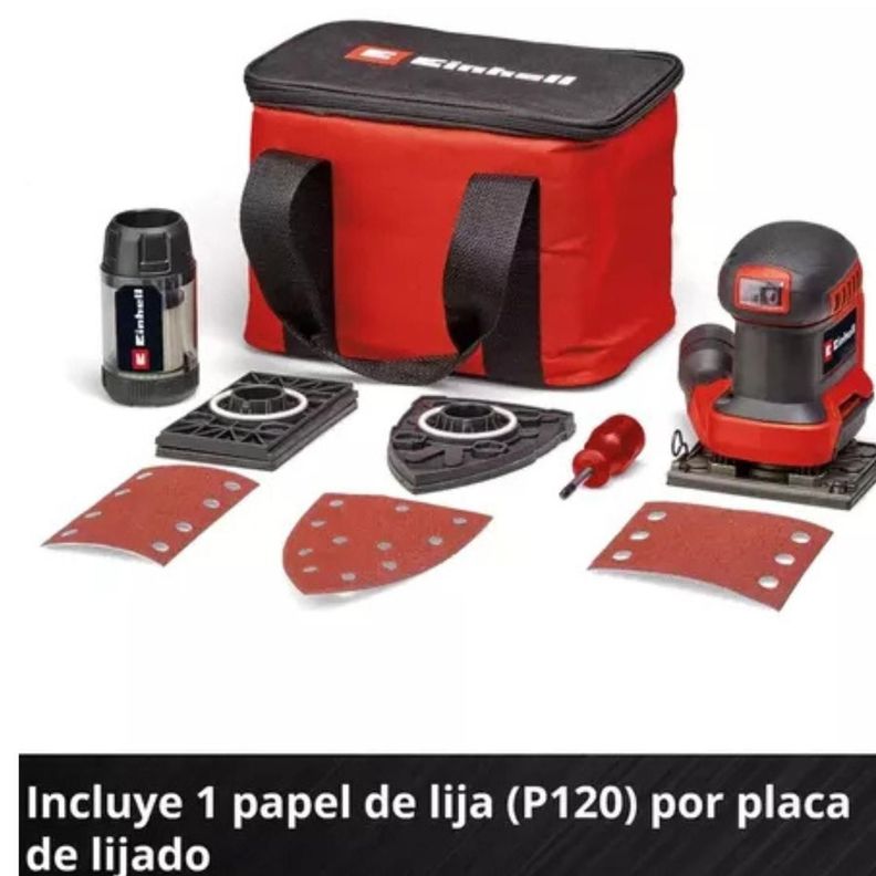 Lijadora Inal. Einhell TE-OS 18/113 3X Li - Sin Baterías-3