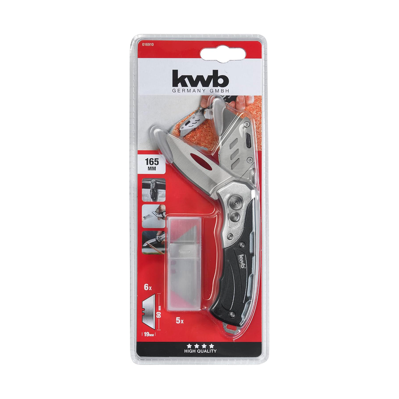Cuchillo y Cartonero 2 en 1 60X19MM KWB 49016910-5